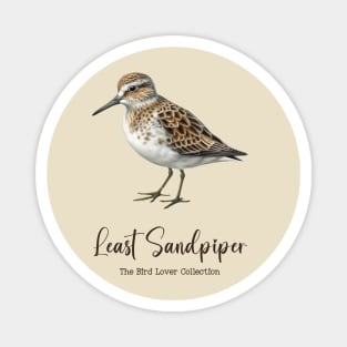 Least Sandpiper - The Bird Lover Collection Magnet